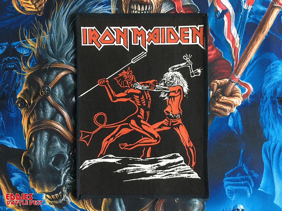 Iron Maiden "Run To The Hills" Mini Backpatch