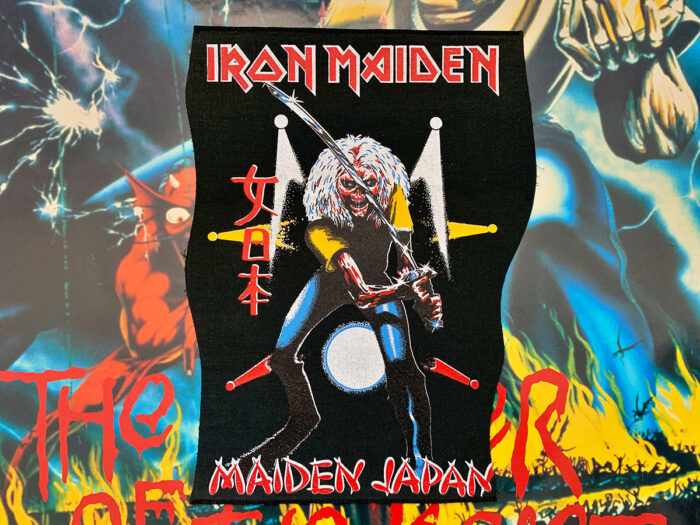 Iron Maiden "Maiden Japan" Transfer Printed Backpatch
