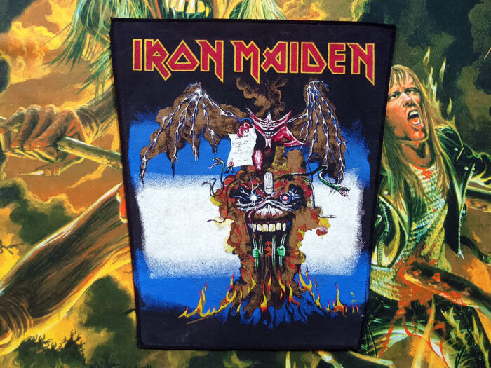 Iron Maiden "The Evil That Men Do" Backpatch
