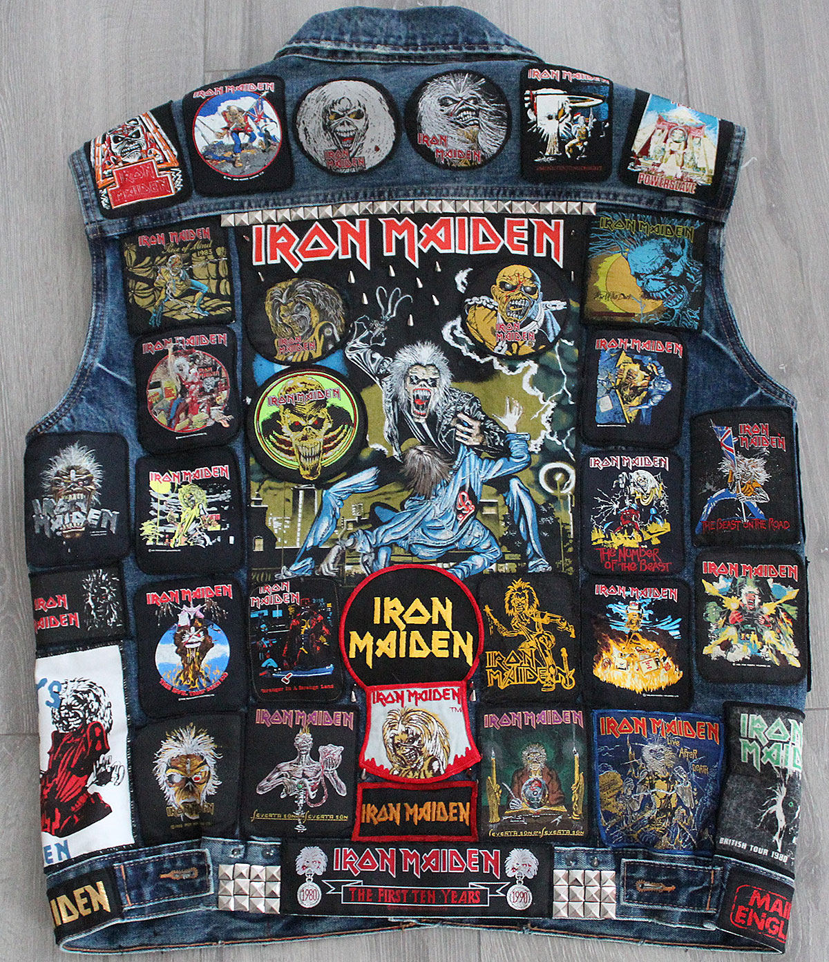 Tomis' Tribute Vest Back