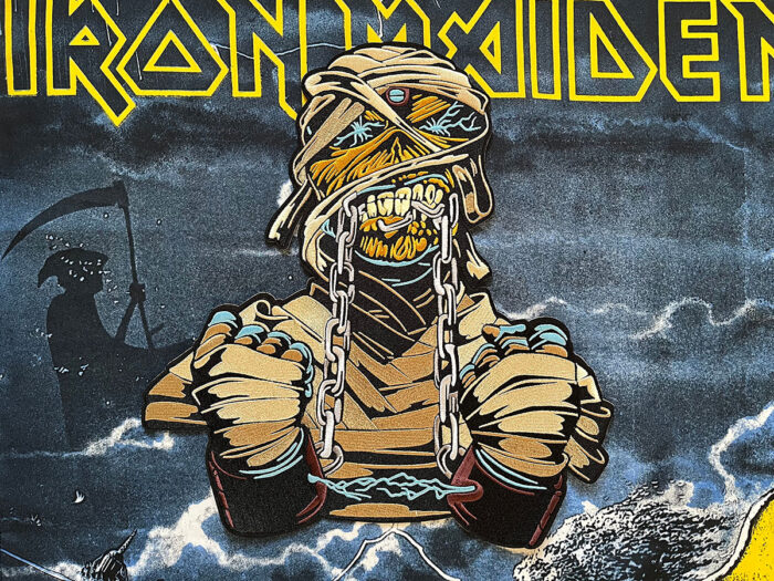 Iron Maiden "Powerslave Mummy" Embroidered Backpatch