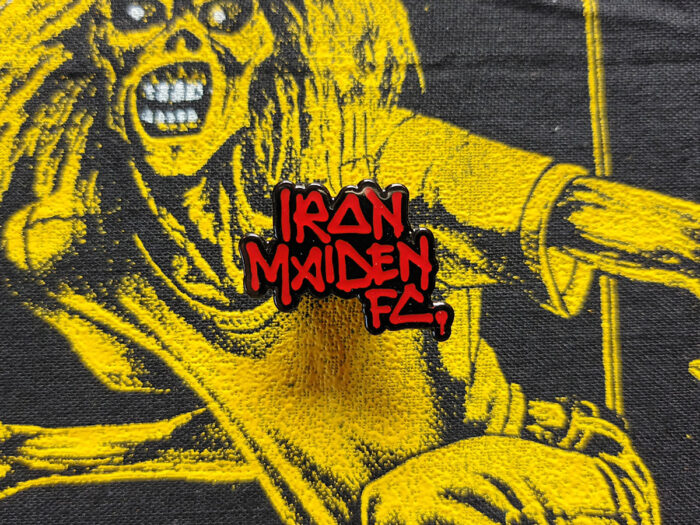Iron Maiden "Fan Club Logo" Pin Badge Front