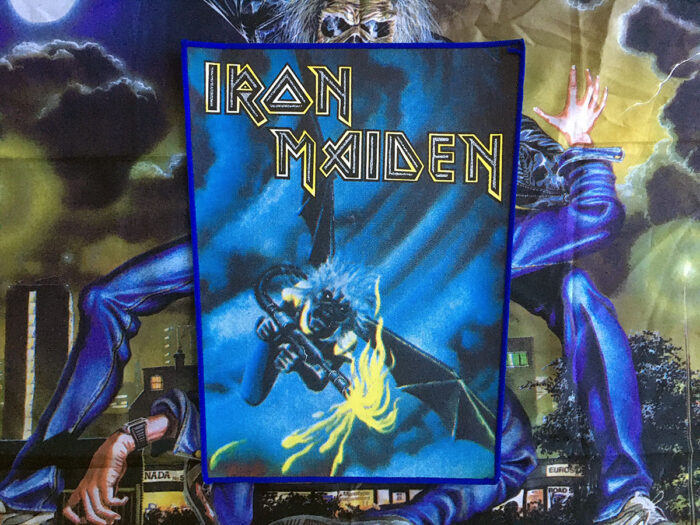 Iron Maiden "Flight Of Icarus" Photo Printed Backpatch