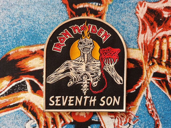 Iron Maiden "Seventh Son" Rubber Patch