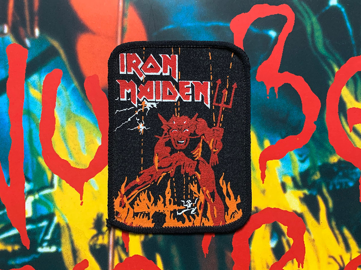 Iron Maiden "The Number Of The Beast" Printed Patch