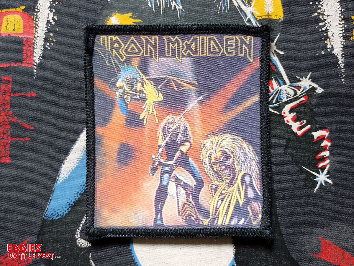 Iron Maiden "Early Eddies" Photo Printed Patch