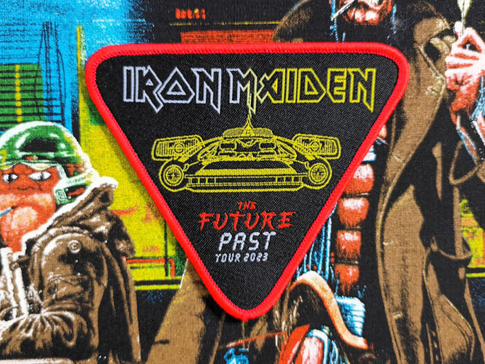 Iron Maiden "Somewhere On Tour" Woven Tour Patch 2023