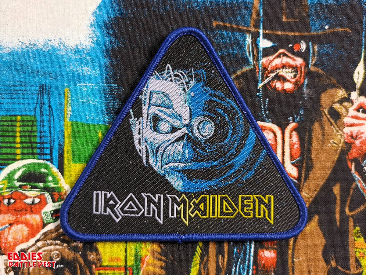Iron Maiden "Wasted Years" Woven Tour Patch 2023