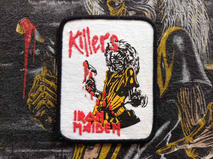 Iron Maiden "Killers" Flock Printed Patch