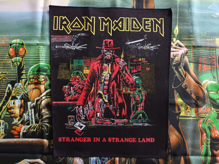 Iron Maiden "Stranger In A Strange Land" Backpatch
