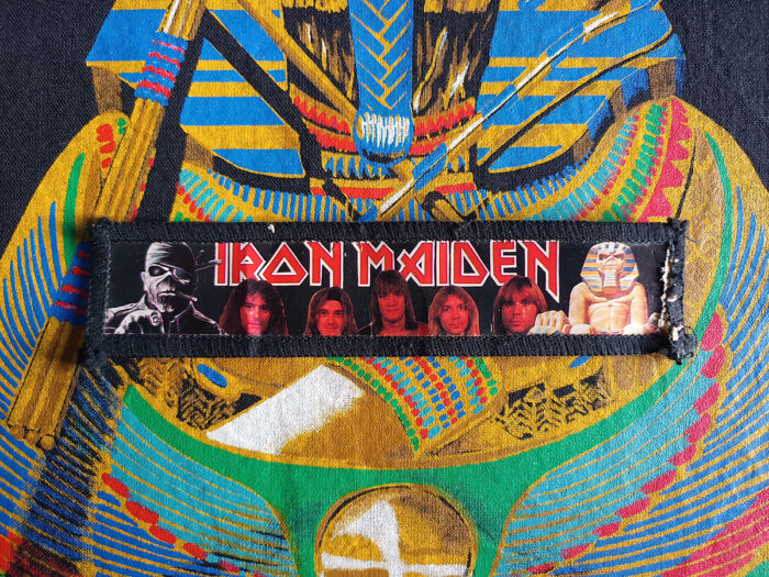 Iron Maiden Powerslave Photo Printed Patch