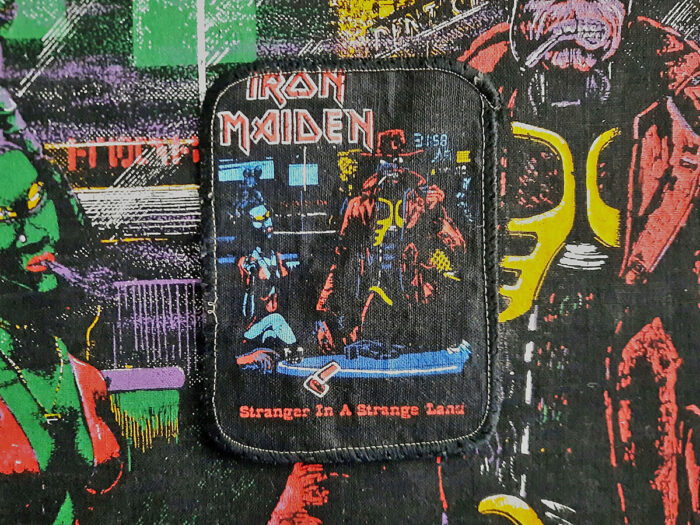 Iron Maiden Stranger In A Strange Land Printed Patch