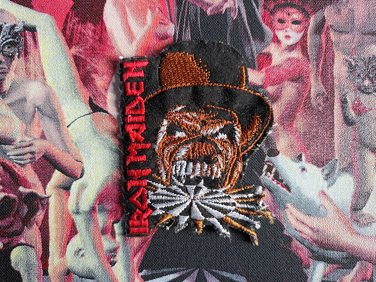 Iron Maiden Wildest Dreams Embroidered Patch