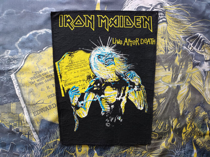 Iron Maiden Live After Death Backpatch