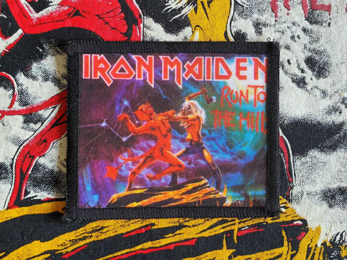 Iron Maiden "Run To The Hills" Photo Printed Patch